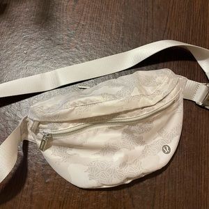 lululemon athletica Cream Crossbody Bag